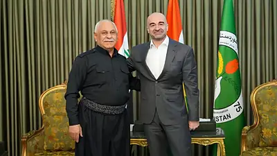 بافڵ تاڵەبانی و شێخ جەعفەر لەسەر یەکخستنی تواناکانی یەکێتی کۆبوونەوە