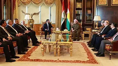 سەرۆک بارزانی و شاندی بزوتنەوەی سادقون هەنگاوەکانی دوای هەڵبژاردن تاوتوێ دەکەن