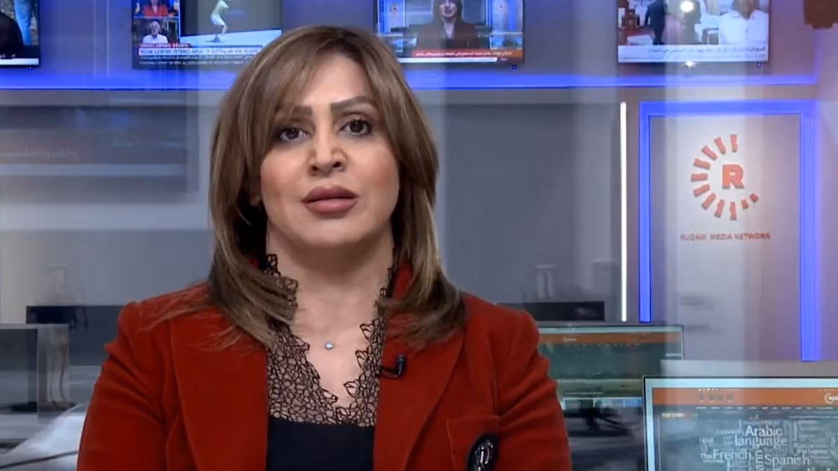 وێنەی شیلان فواد، کاندیدی سەربەخۆ بۆ سەرۆک کۆماری عێراق